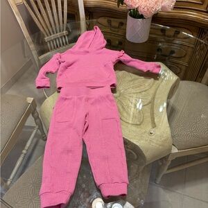 90 Degree By Reflex Pink Sweatpants for Relaxed Comfort